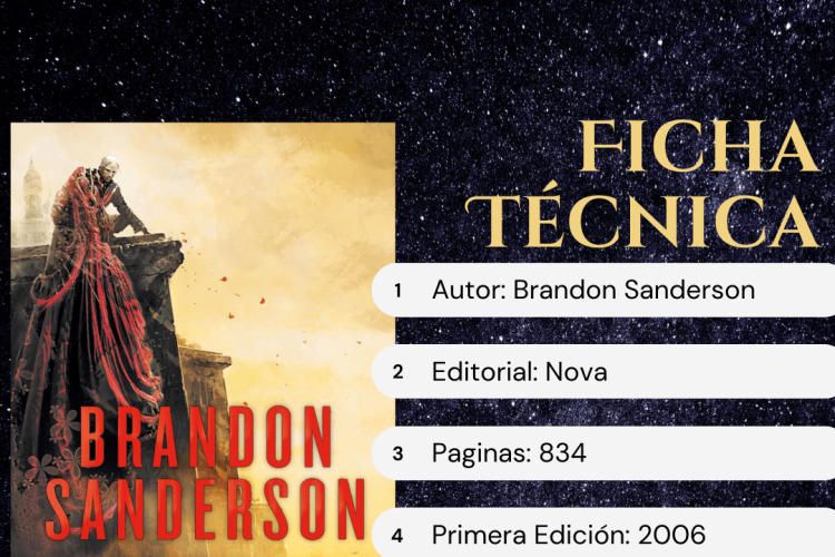 Ficha Técnica de Elantris del Autor Brandon Sanderson